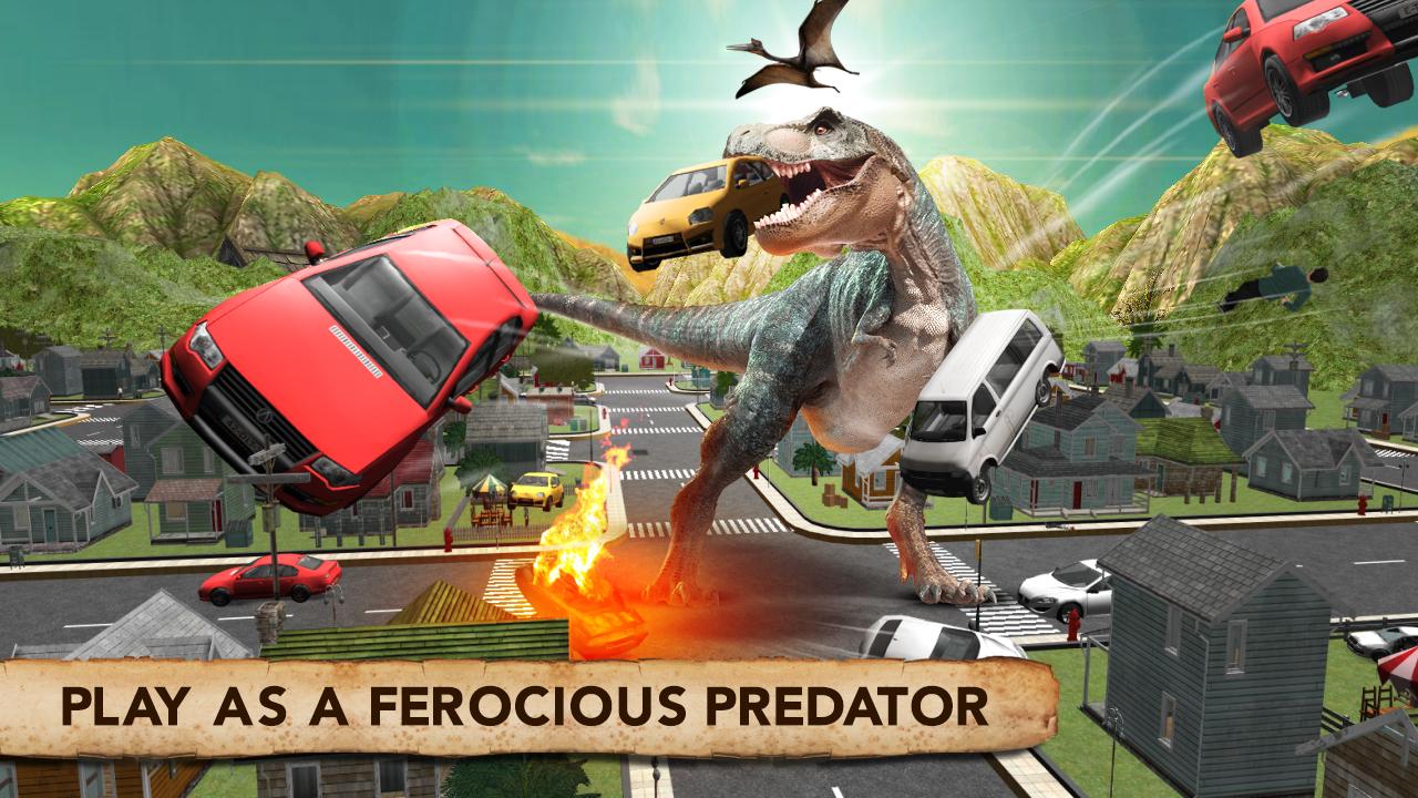 Dinosaur Simulator 2016 скачать бесплатно Симуляторы на Android из каталога  RuStore от BigCode Games