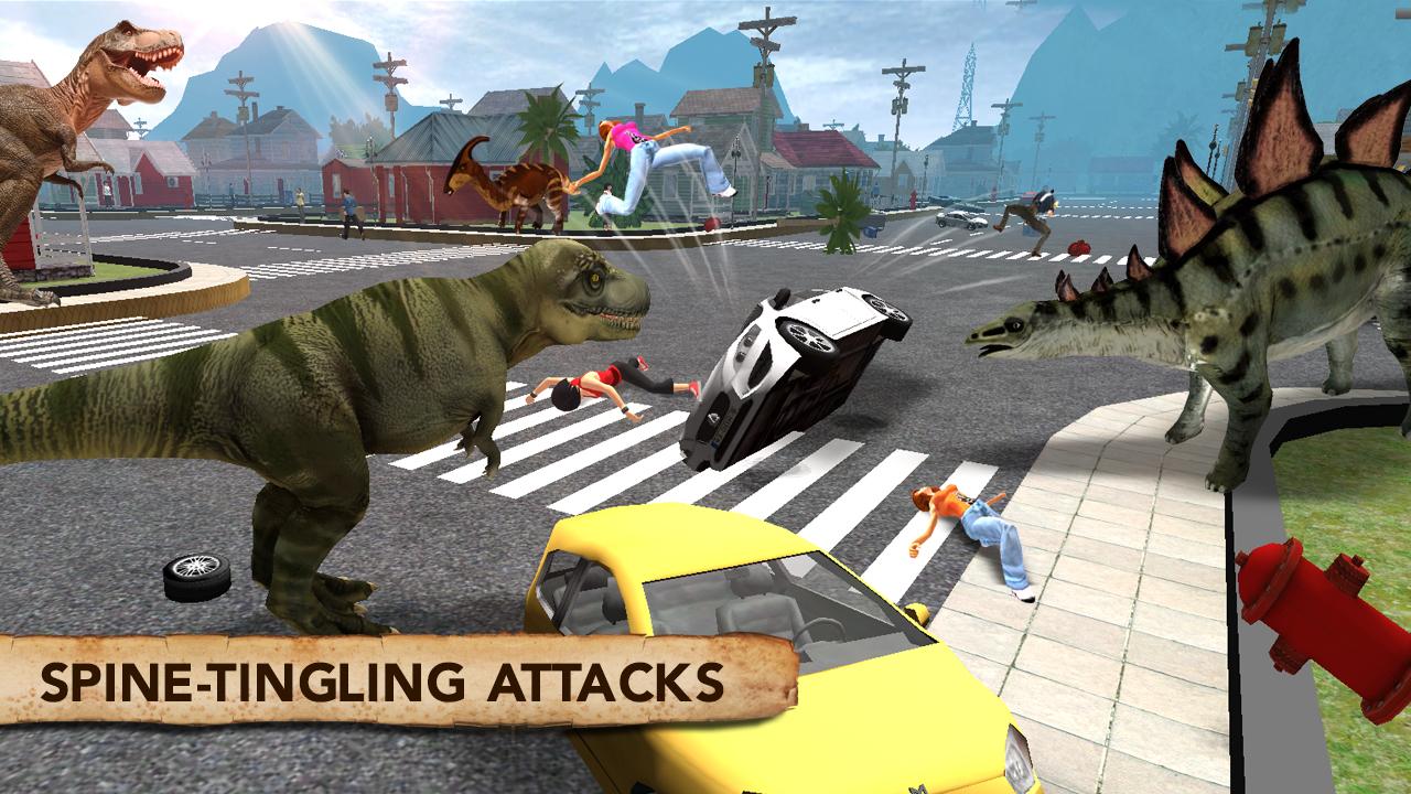 Dinosaur Simulator 2016 скачать бесплатно Симуляторы на Android из каталога  RuStore от BigCode Games