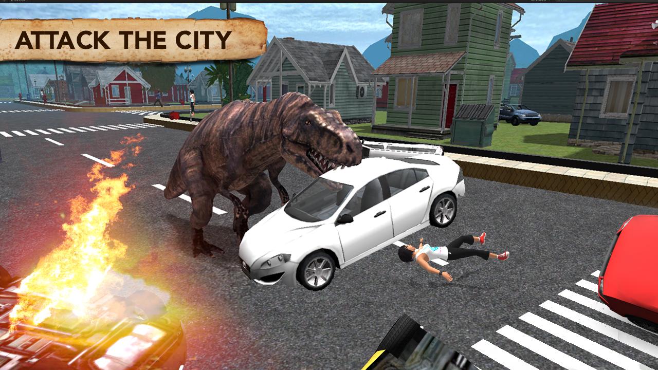 Dinosaur Simulator 2016 скачать бесплатно Симуляторы на Android из каталога  RuStore от BigCode Games