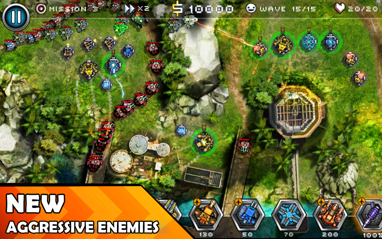 Tower Defense Zone 2 скачать бесплатно Стратегии на Android из каталога  RuStore от xuannguyen92