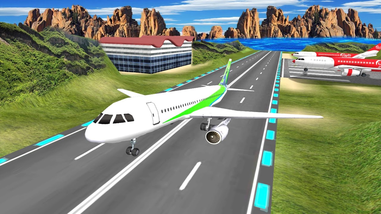 Airplane 3D Fly Sim – City Flight Adventure Games скачать бесплатно  Симуляторы на Android из каталога RuStore от Step Up Game Studios