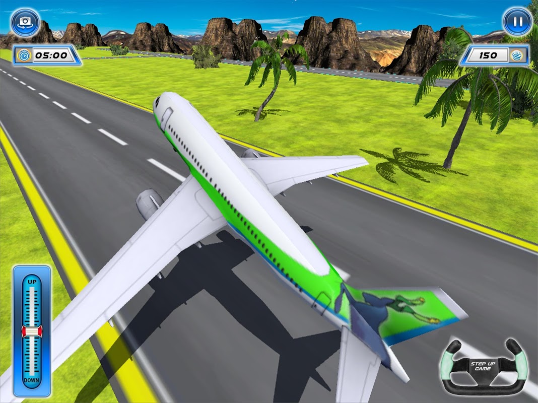 Airplane 3D Fly Sim – City Flight Adventure Games скачать бесплатно  Симуляторы на Android из каталога RuStore от Step Up Game Studios