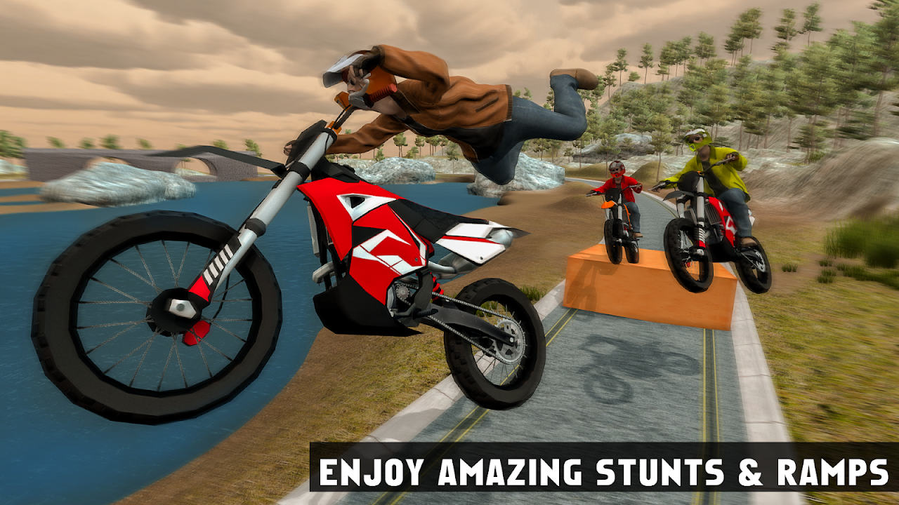 Ultimate Mega Ramp Stunt Bike скачать бесплатно Симуляторы на Android из  каталога RuStore от Mindfreak Studios