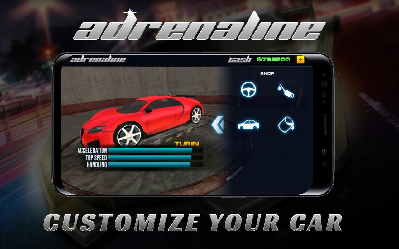 Adrenaline скачать бесплатно Гоночные на Android из каталога RuStore от  antoniogilmore