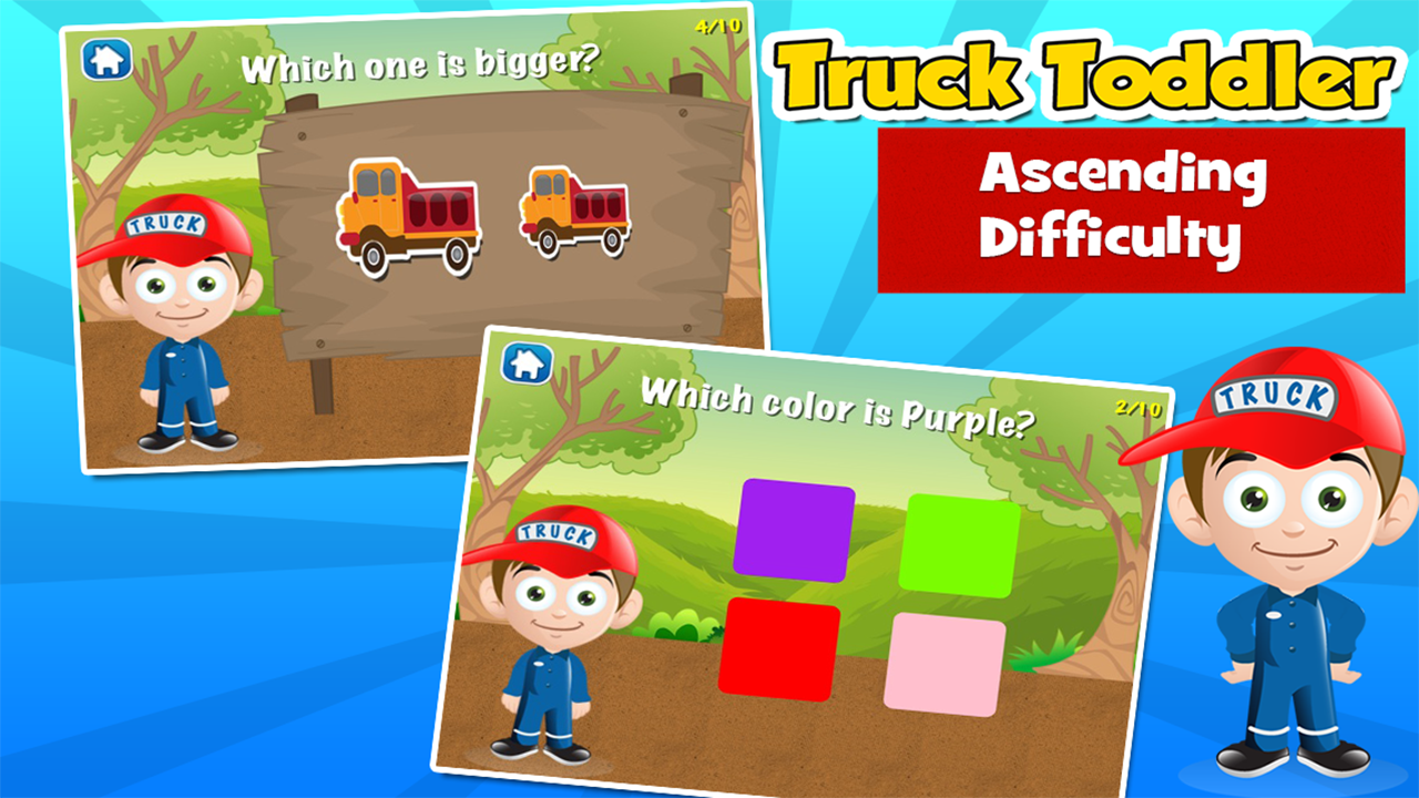 Truck Toddler Kids Games Free скачать бесплатно Детские на Android из  каталога RuStore от Family Play ltd