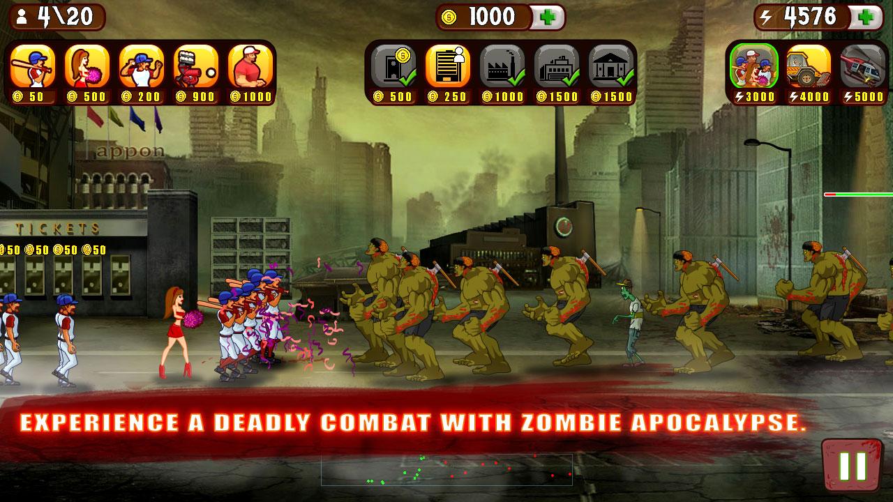 Baseball Vs Zombies скачать бесплатно Экшен на Android из каталога RuStore  от AppOn Fungames