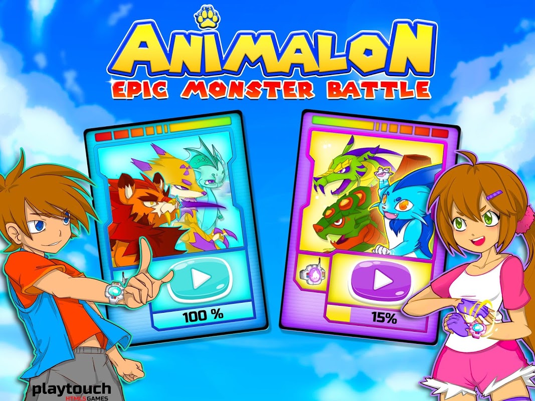 Animalon: Epic Monsters Battle скачать бесплатно Экшен на Android из  каталога RuStore от PLAYTOUCH