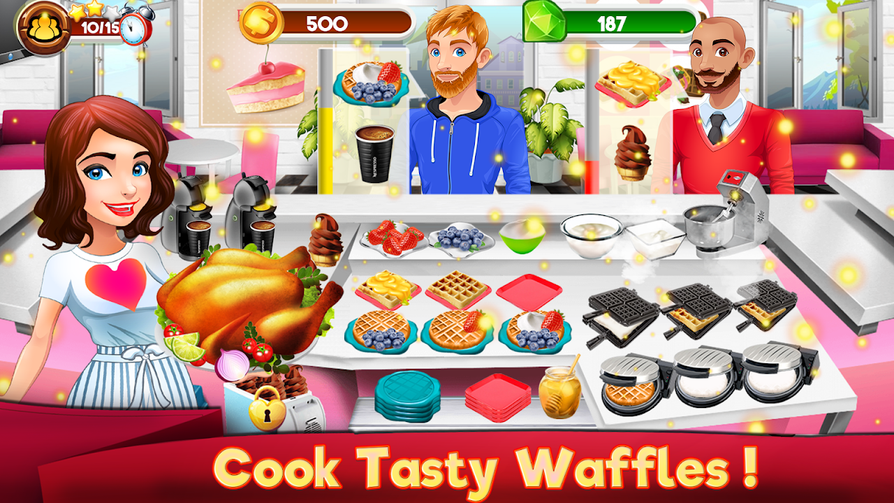 Cooking Kitchen Chef - Restaurant Food Girls Games скачать бесплатно  Симуляторы на Android из каталога RuStore от Meow Studios