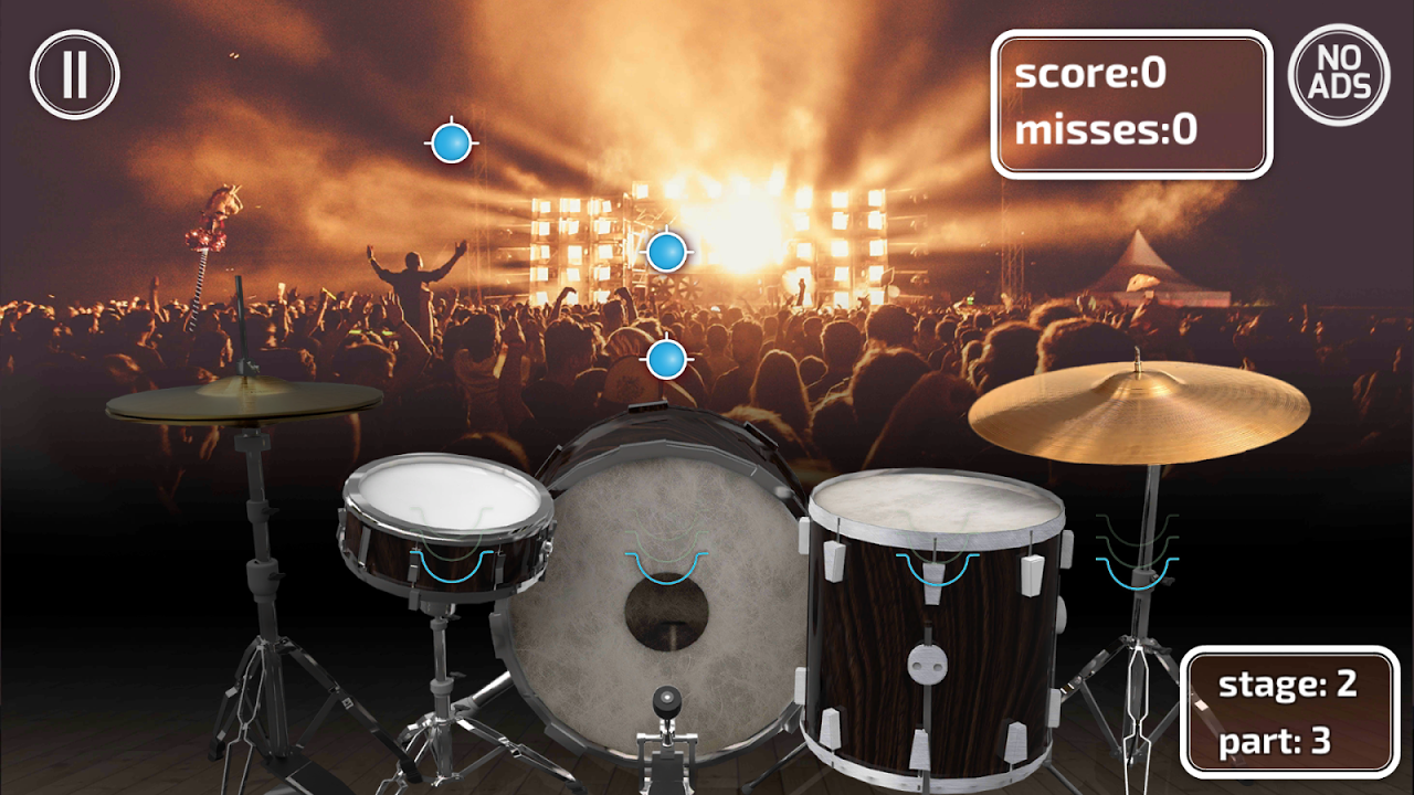 Real Drums Game скачать бесплатно Музыкальные на Android из каталога  RuStore от Netigen