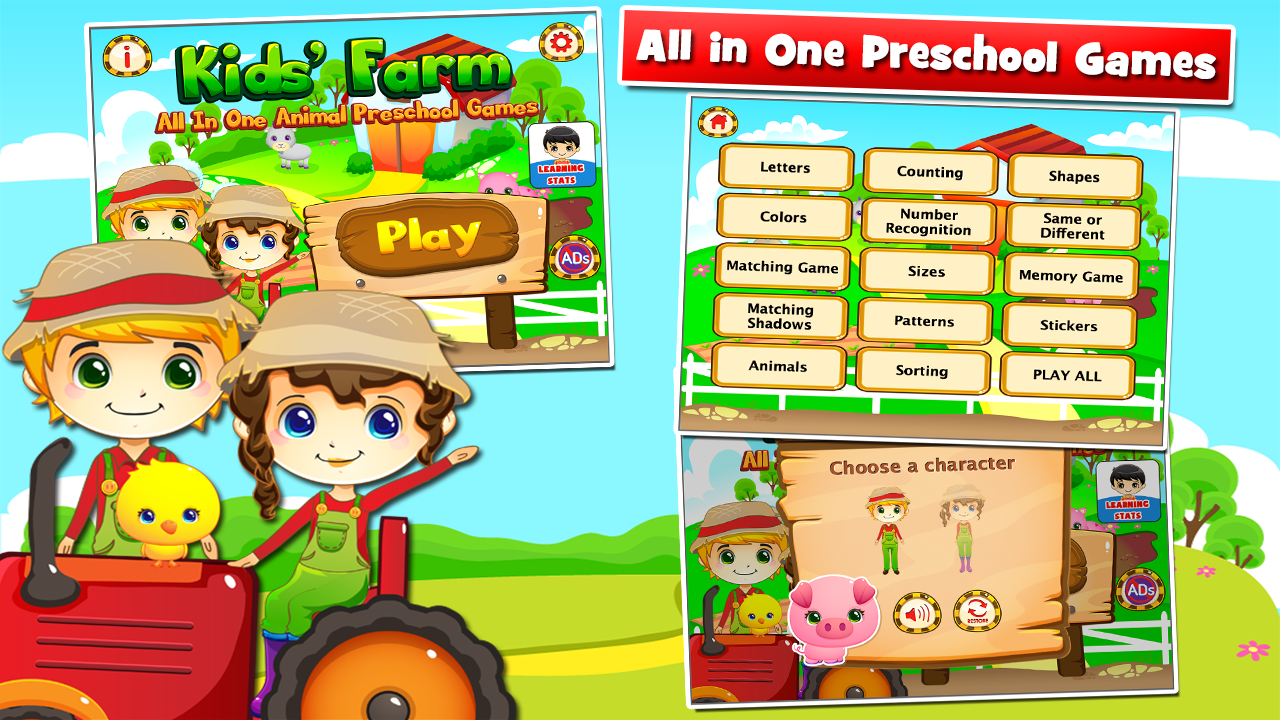 Preschool Games for Kids скачать бесплатно Детские на Android из каталога  RuStore от Sam Witteveen