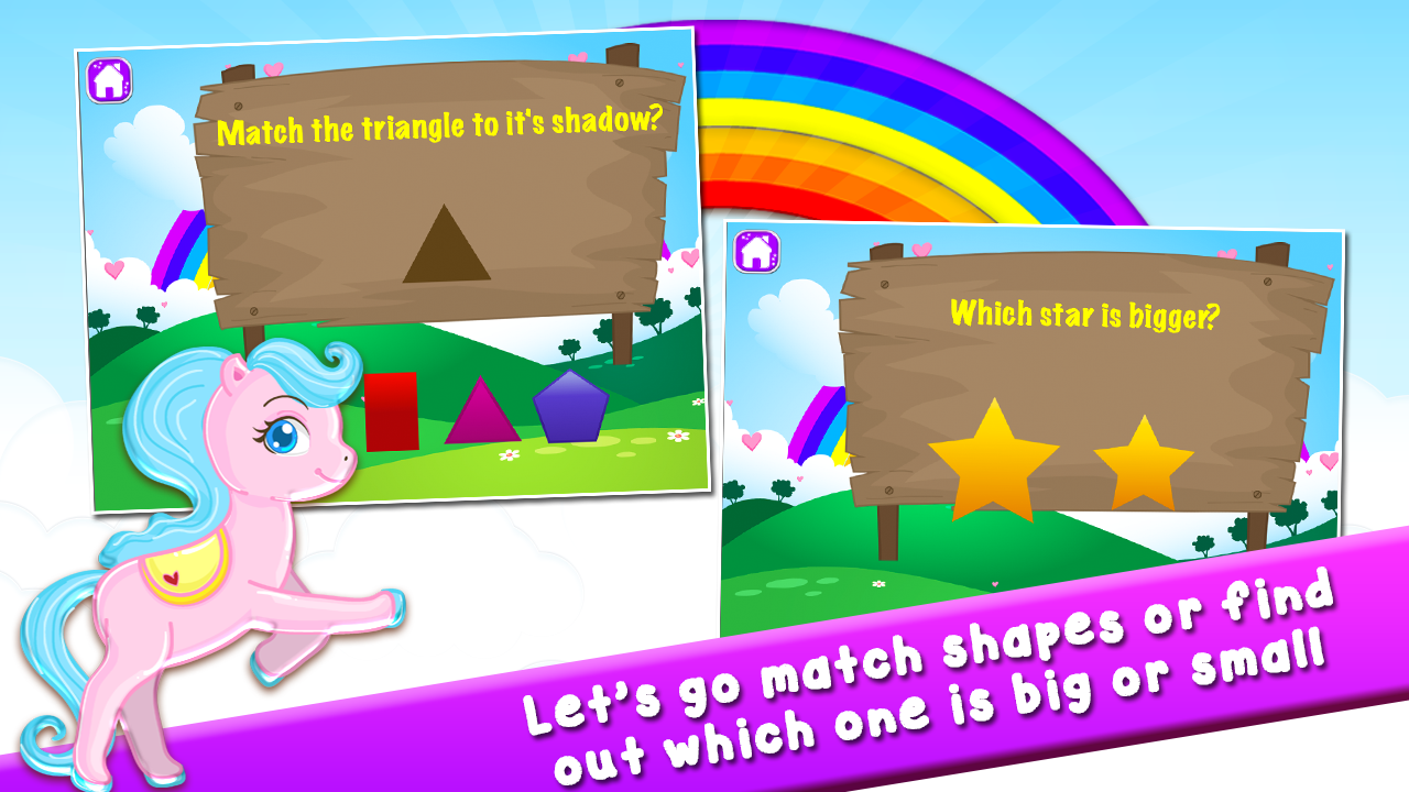 Pony Learns Preschool Math скачать бесплатно Детские на Android из каталога  RuStore от Family Play ltd