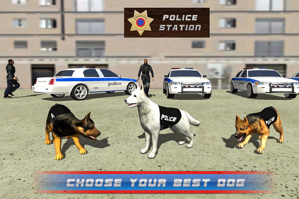 Police Dog City Crime Chase скачать бесплатно Симуляторы на Android из  каталога RuStore от abdul jabbar