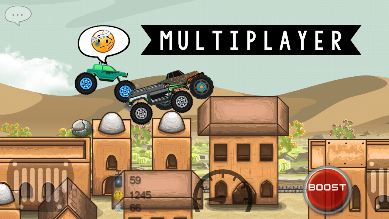 Monster Truck Hero скачать бесплатно Гоночные на Android из каталога  RuStore от GOODFOX GAMES