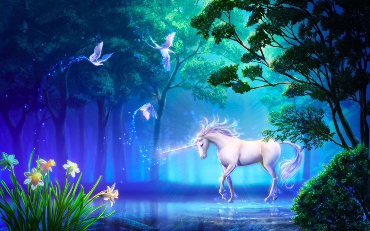 Unicorn Live Wallpaper скачать бесплатно Полезные инструменты на Android из  каталога RuStore от Alex Tran