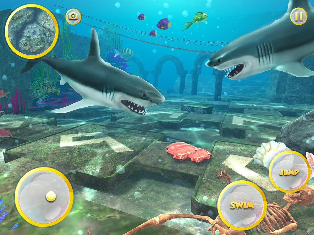 Life of Great White Shark: Megalodon Simulation скачать бесплатно Симуляторы  на Android из каталога RuStore от ichor