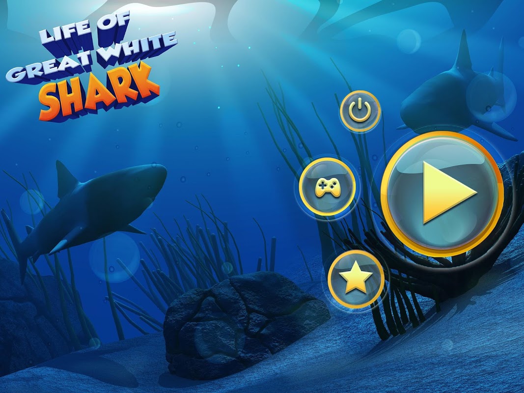 Life of Great White Shark: Megalodon Simulation скачать бесплатно  Симуляторы на Android из каталога RuStore от ichor