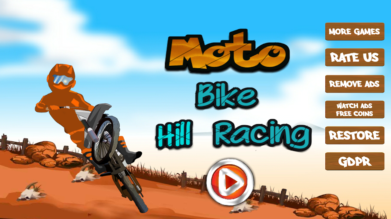 Bike Hill Climb 2D Racing скачать бесплатно Гоночные на Android из каталога  RuStore от AM-SRBs Studio