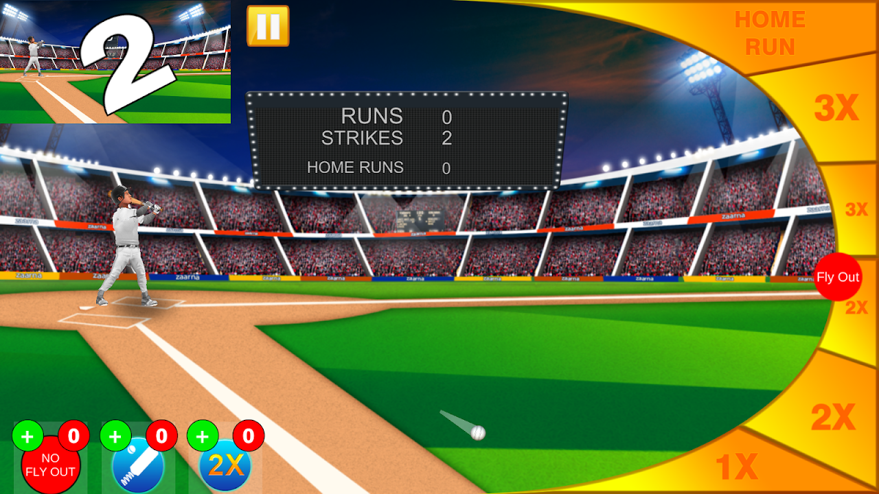 BaseBall Challenge Game - 2017 скачать бесплатно Спортивные на Android из  каталога RuStore от ZarnaaGames