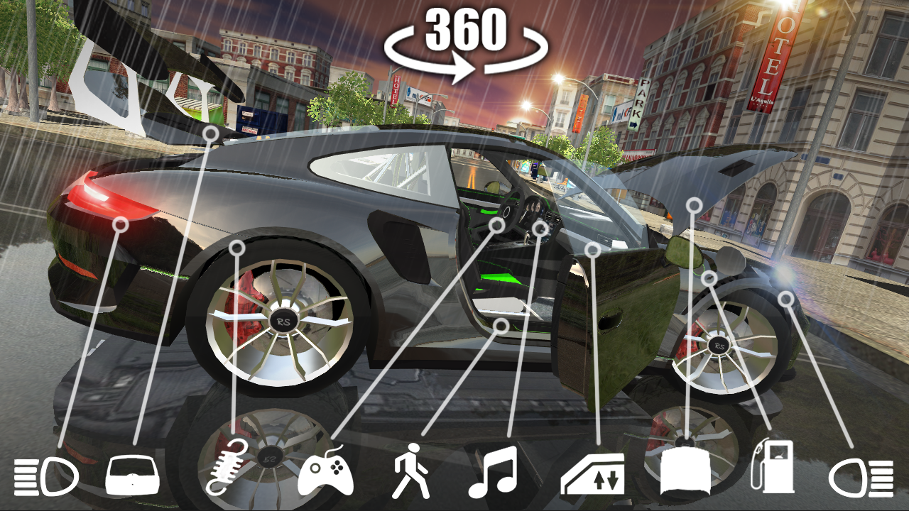 GT Car Simulator скачать бесплатно Симуляторы на Android из каталога  RuStore от OppanaGames FZC LLC