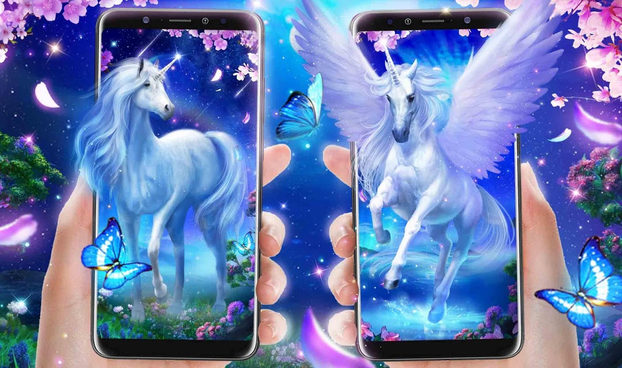 Beautiful Unicorn Live Wallpaper скачать бесплатно Полезные инструменты на  Android из каталога RuStore от 2019 HD Live Wallpaper