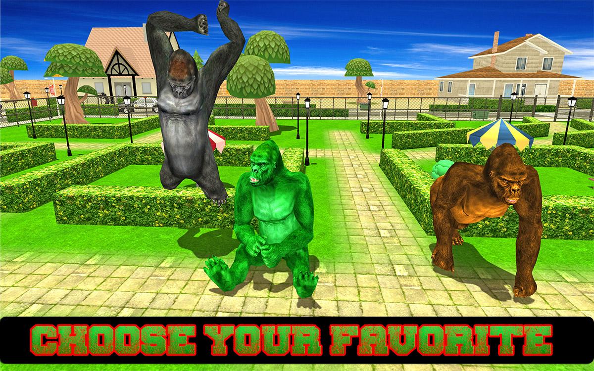 Angry Gorilla Rampage скачать бесплатно Экшен на Android из каталога  RuStore от abdul jabbar