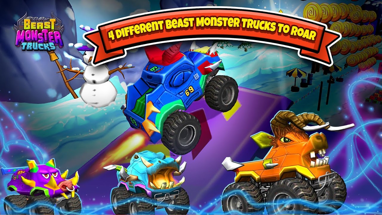 Beast Monster Trucks MMX скачать бесплатно Гоночные на Android из каталога  RuStore от john davis