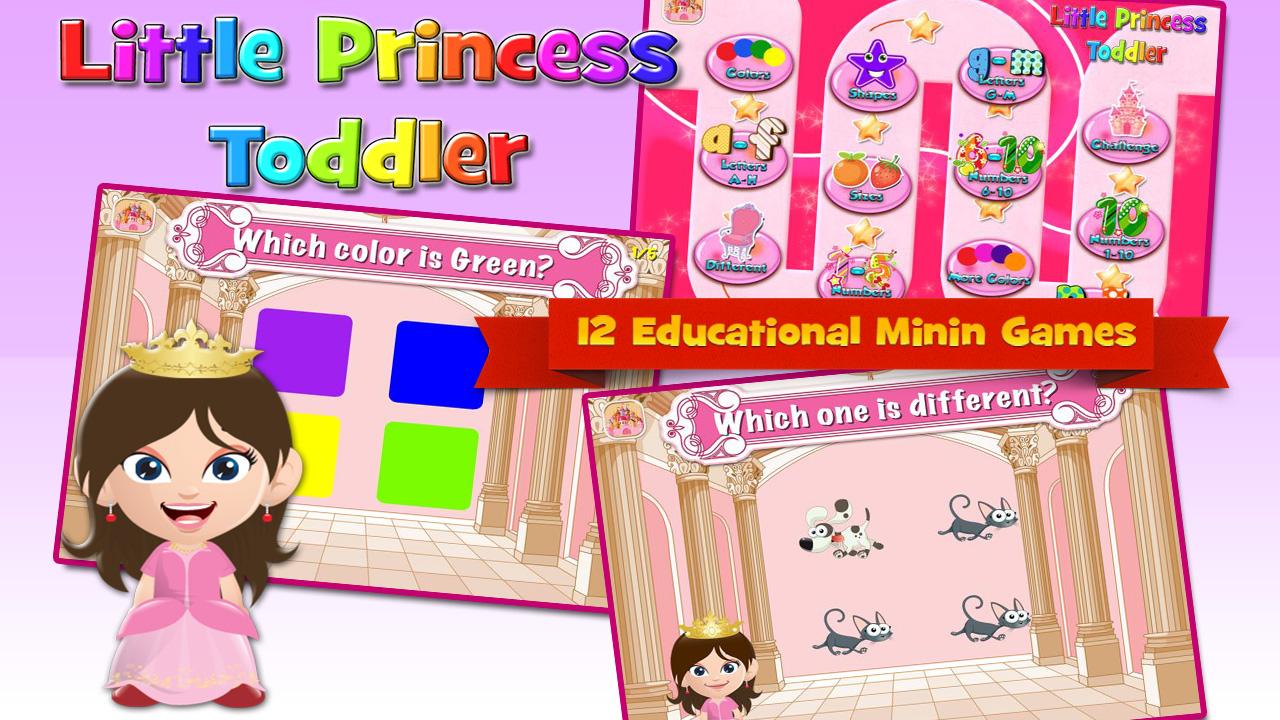 Princess Games for Toddlers скачать бесплатно Детские на Android из  каталога RuStore от Sam Witteveen