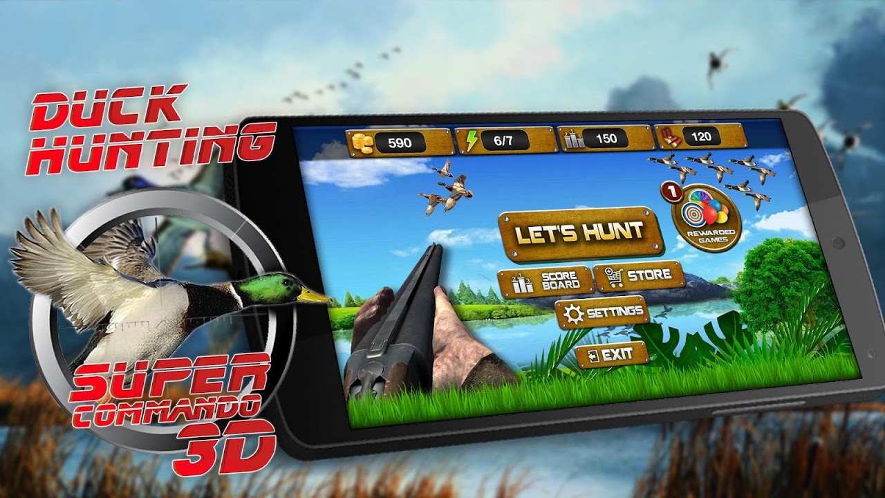 Duck Hunting 3D: Classic Duck Shooting Seasons скачать бесплатно  Приключения на Android из каталога RuStore от technokeet