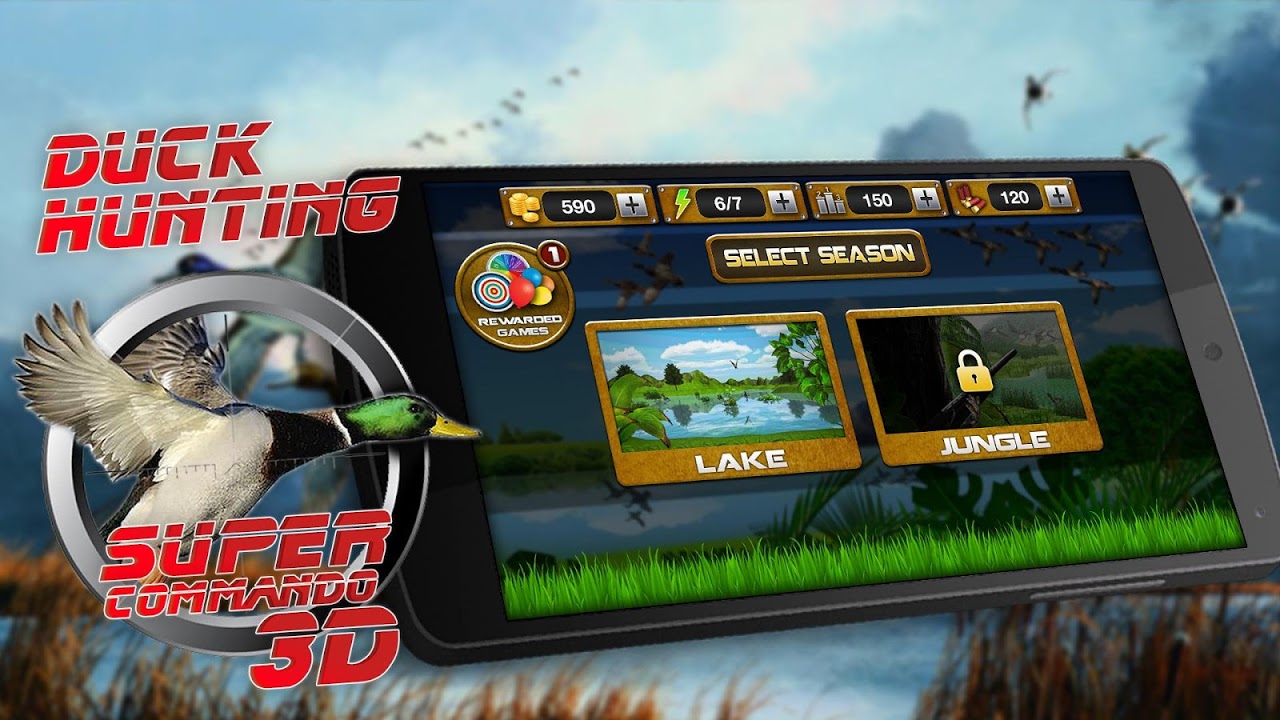 Duck Hunting 3D: Classic Duck Shooting Seasons скачать бесплатно  Приключения на Android из каталога RuStore от technokeet