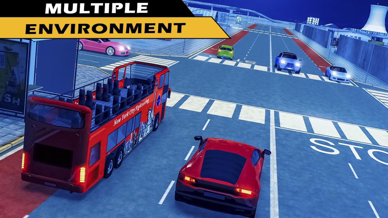 Learning Car Bus Driving Simulator game скачать бесплатно Симуляторы на  Android из каталога RuStore от chaman sonagara