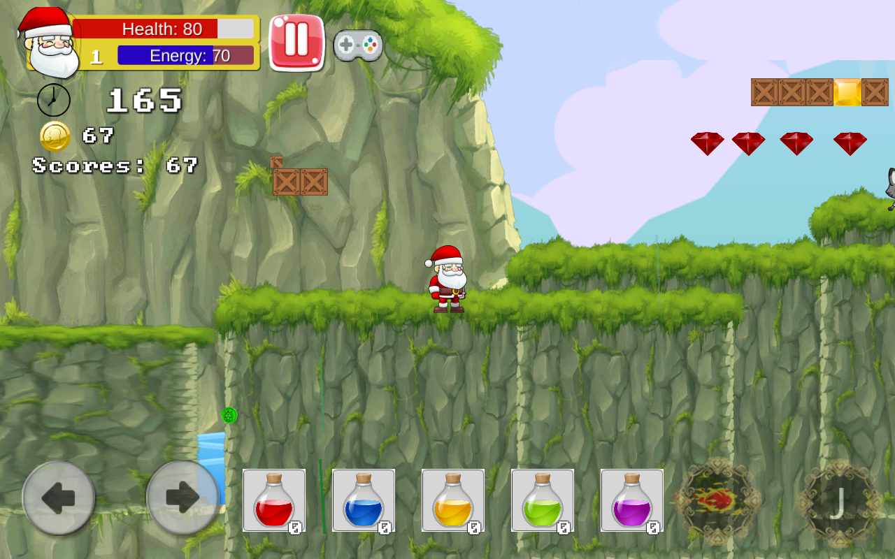 Super Santa Adventures скачать бесплатно Детские на Android из каталога  RuStore от YX Studio