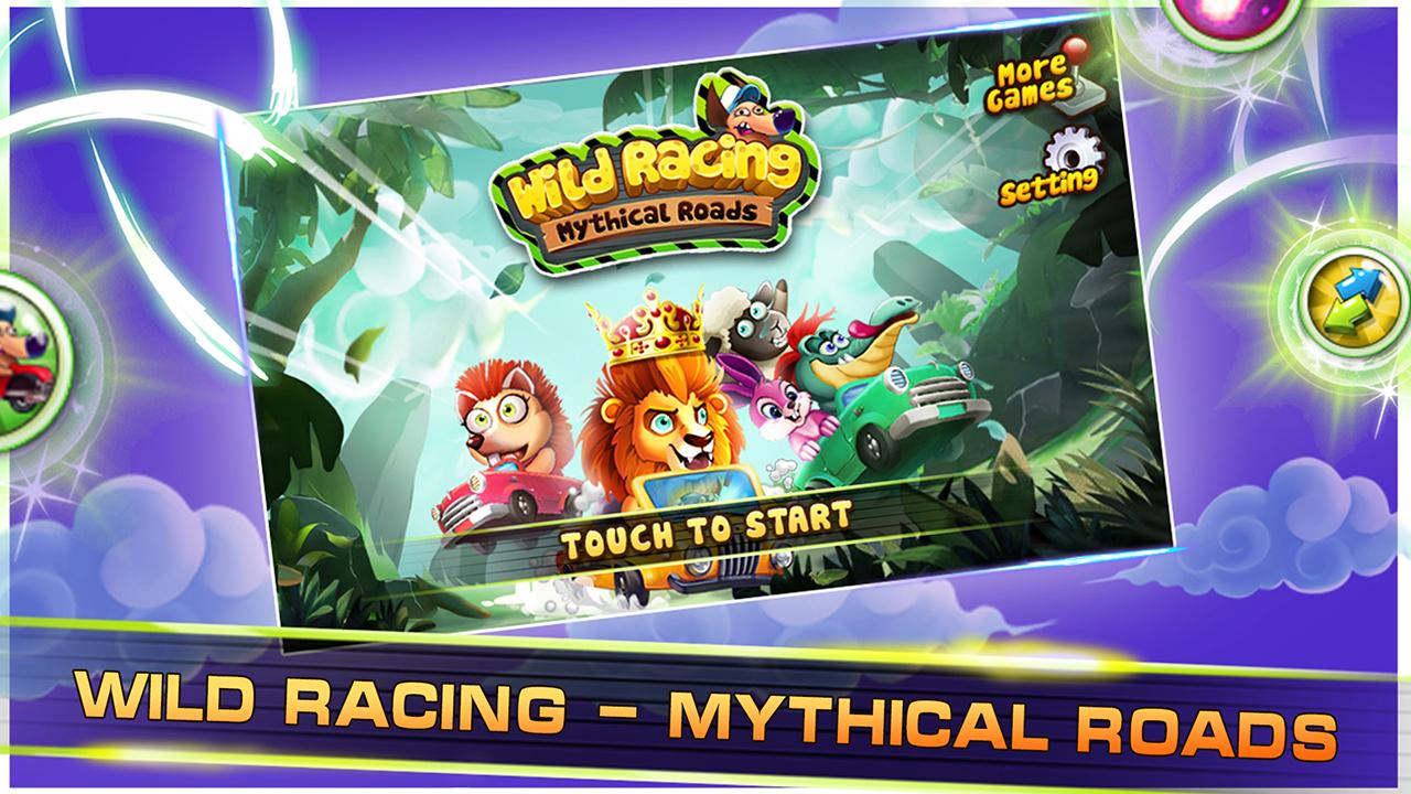 Wild Racing – Mythical Roads (Cute Racer) скачать бесплатно Гоночные на  Android из каталога RuStore от NanZii