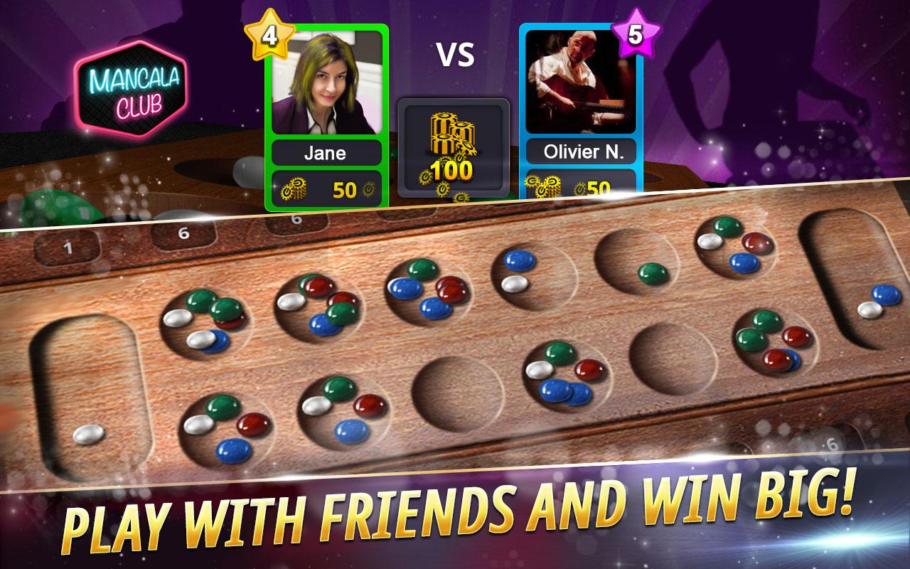 Mancala Club : Multiplayer Board Game скачать бесплатно Настольные игры на  Android из каталога RuStore от Yes Games Studio