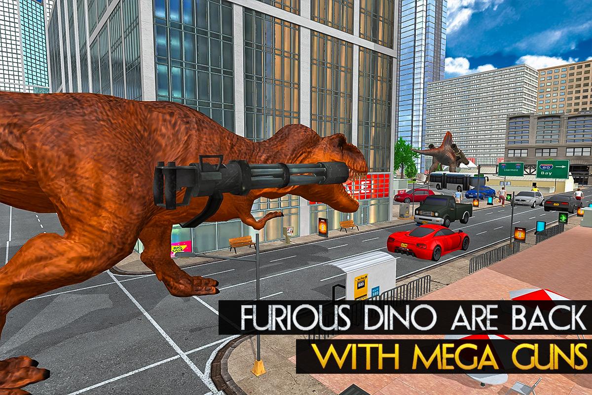 Dinosaur Games: Deadly Dinosaur City Hunter скачать бесплатно Приключения  на Android из каталога RuStore от abdul jabbar