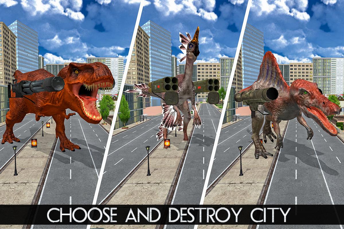 Dinosaur Games: Deadly Dinosaur City Hunter скачать бесплатно Приключения  на Android из каталога RuStore от abdul jabbar