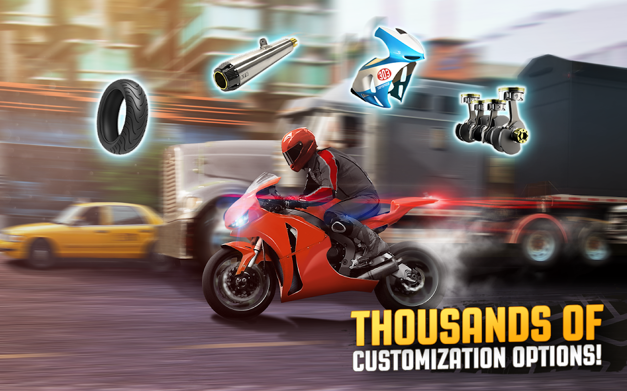 Top Rider: Bike Race & Real Traffic скачать бесплатно Гоночные на Android  из каталога RuStore от T-Bull