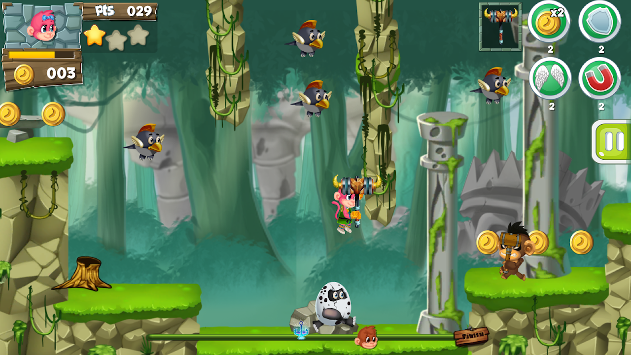 Monkeys gaming