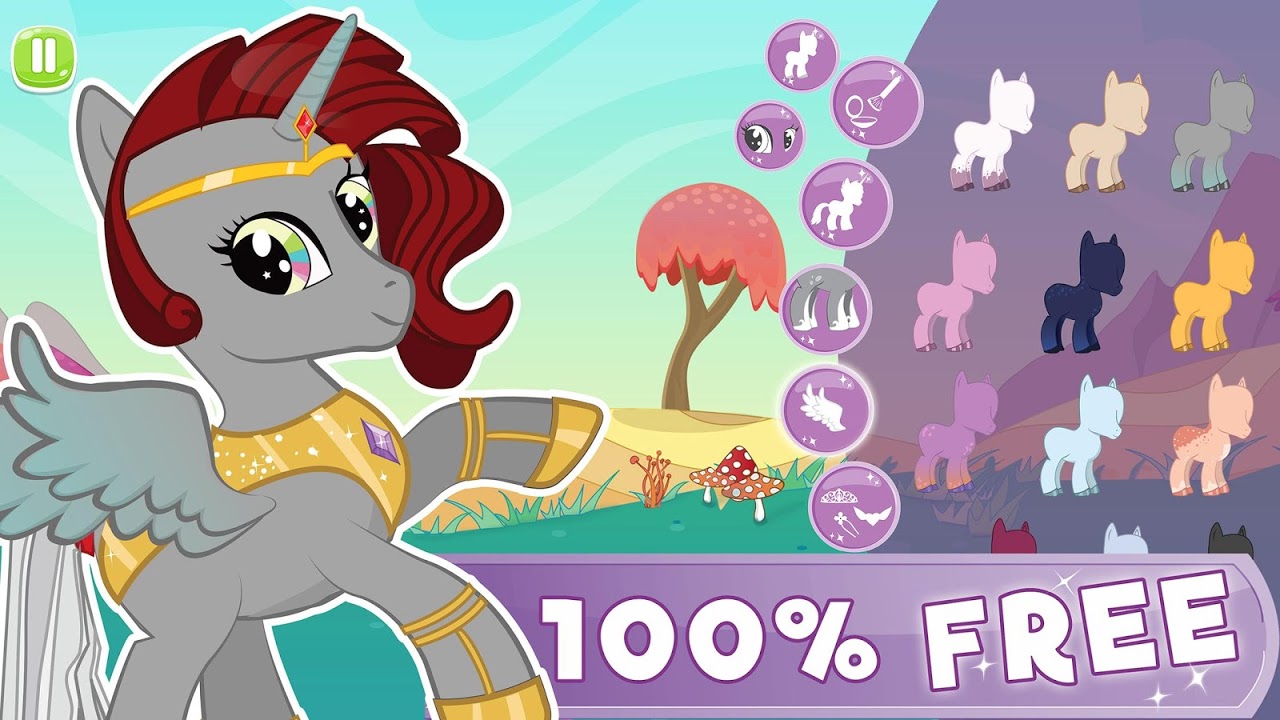 Pony Dress Up 2 скачать бесплатно Детские на Android из каталога RuStore от  PLAYTOUCH