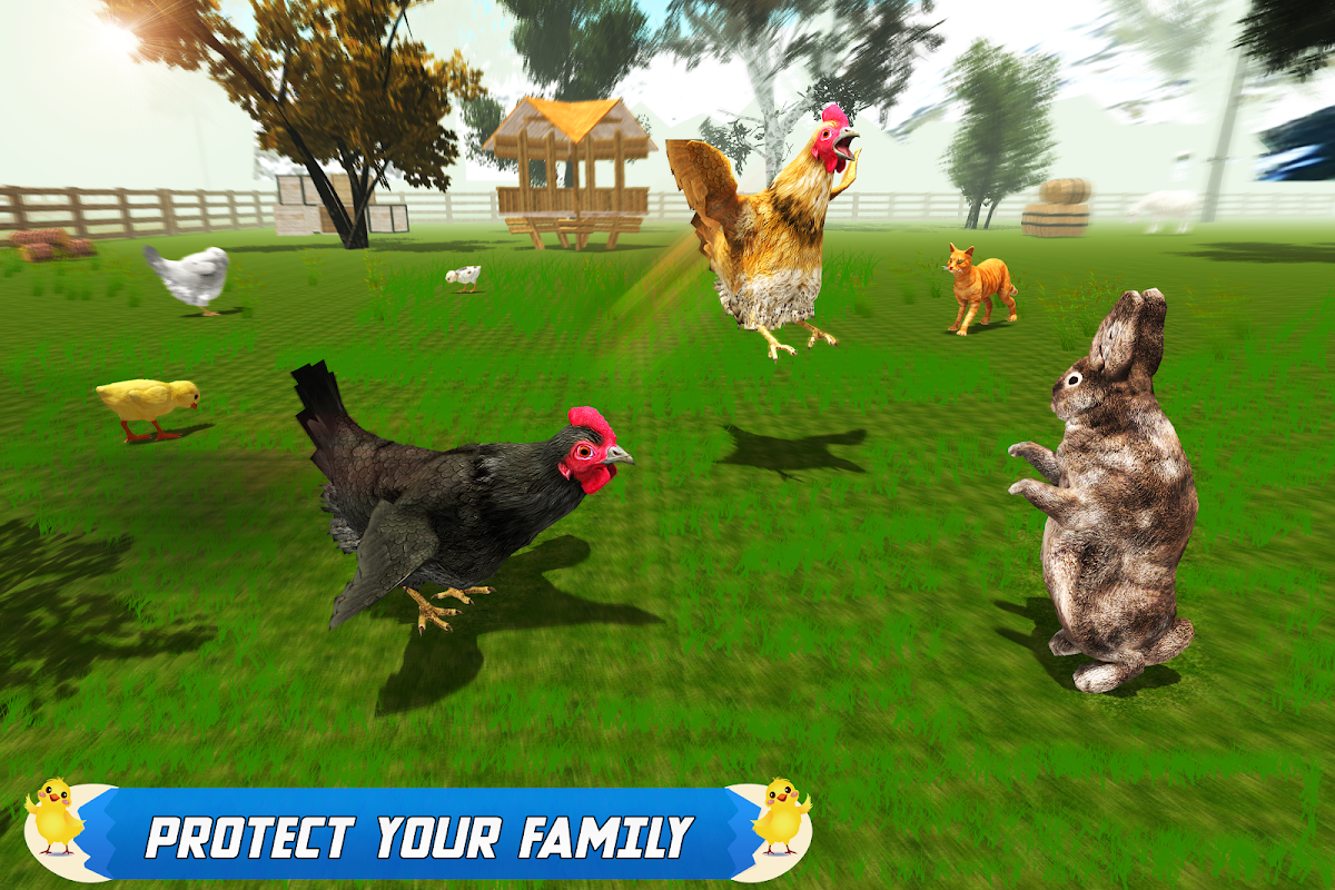 New Hen Family Simulator: Chicken Farming Games скачать бесплатно  Казуальные на Android из каталога RuStore от Billion Gaming Studio