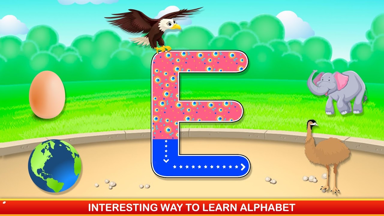 Tracing And Learning Alphabets - Abc Writing скачать бесплатно Детские на  Android из каталога RuStore от Zero Gravity