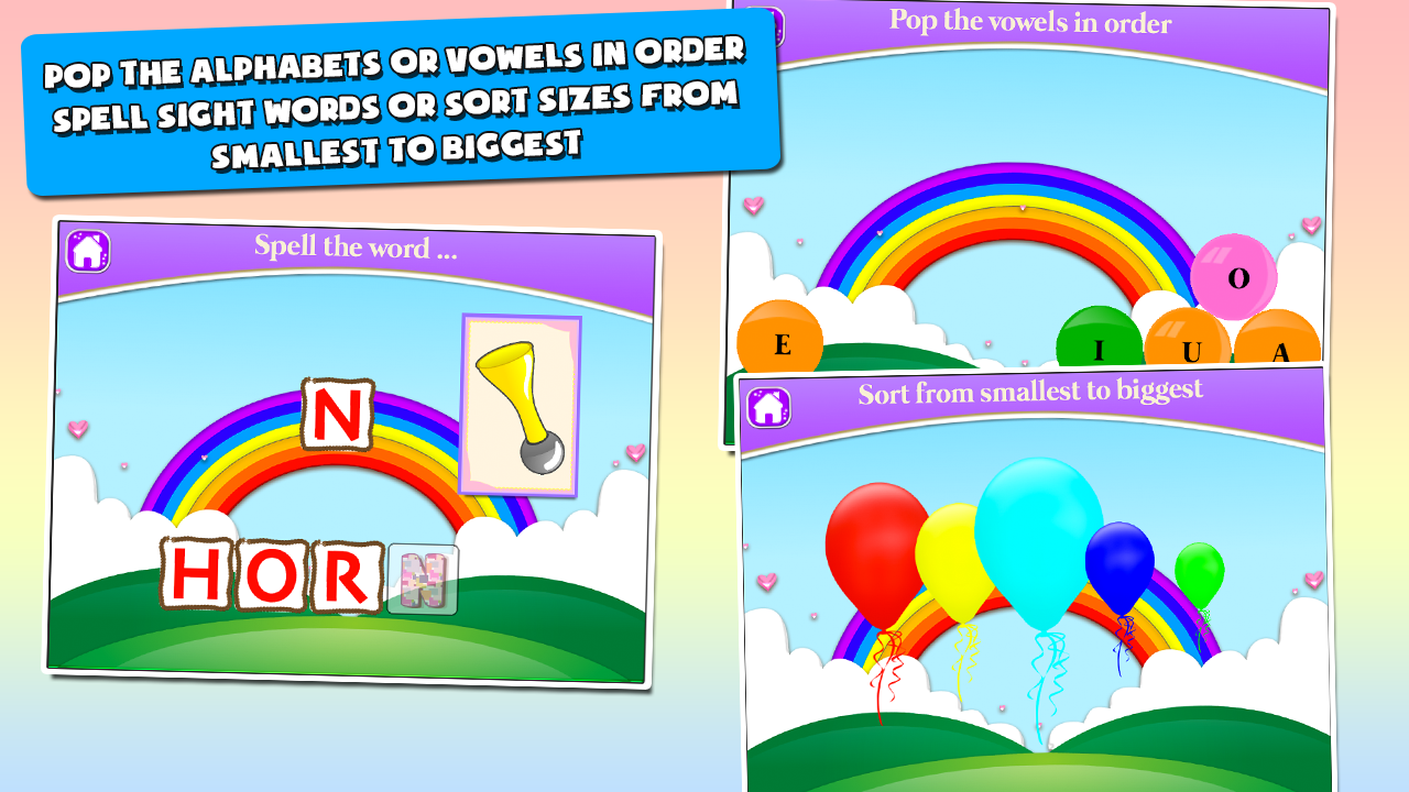 Pony Games for First Graders скачать бесплатно Детские на Android из  каталога RuStore от Family Play ltd