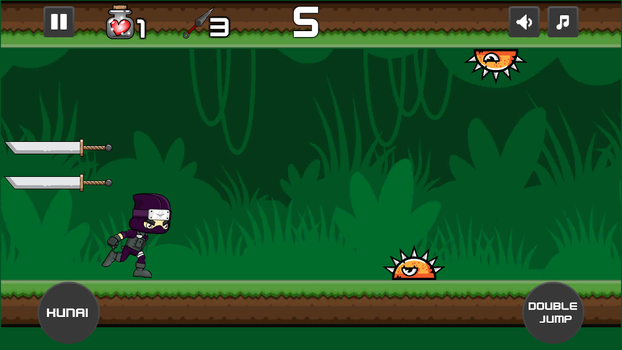 Gravity Ninja Runner скачать бесплатно Аркады на Android из каталога  RuStore от ratgcode