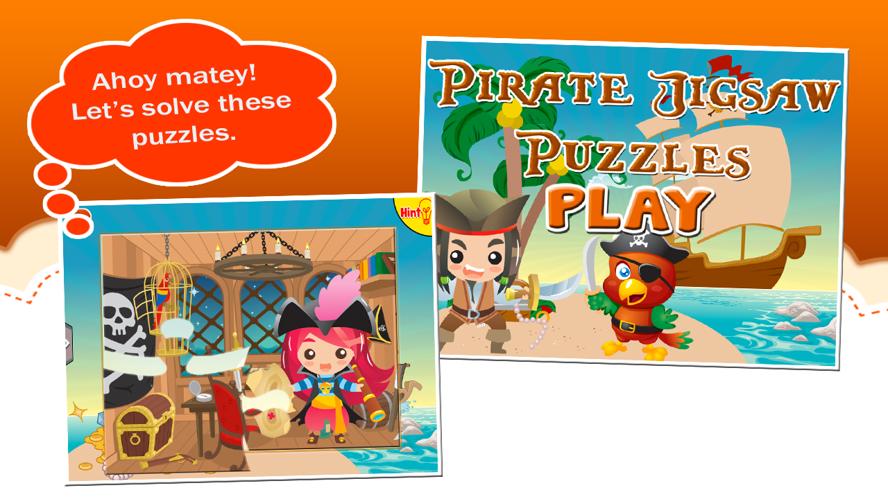 Jigsaw Puzzles Pirate Games скачать бесплатно Детские на Android из  каталога RuStore от Sam Witteveen