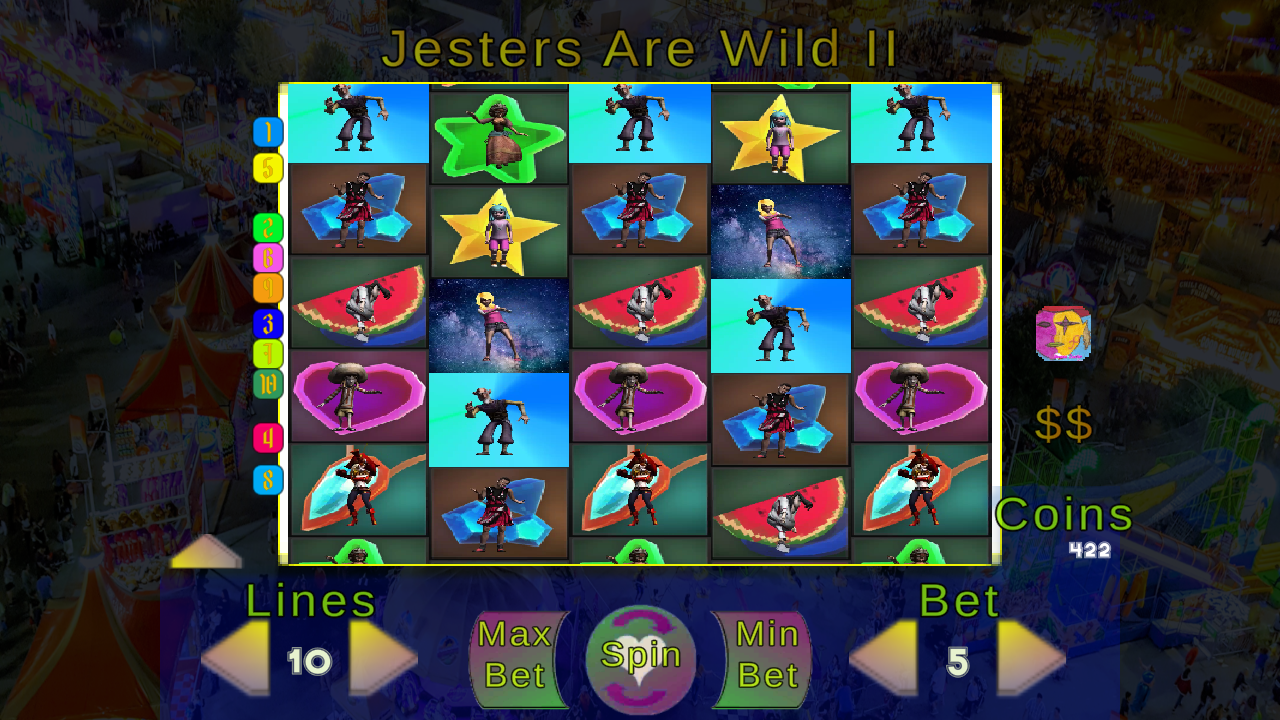 Jesters Are Wild II скачать бесплатно Казино на Android из каталога RuStore  от Brazen Jester Studios