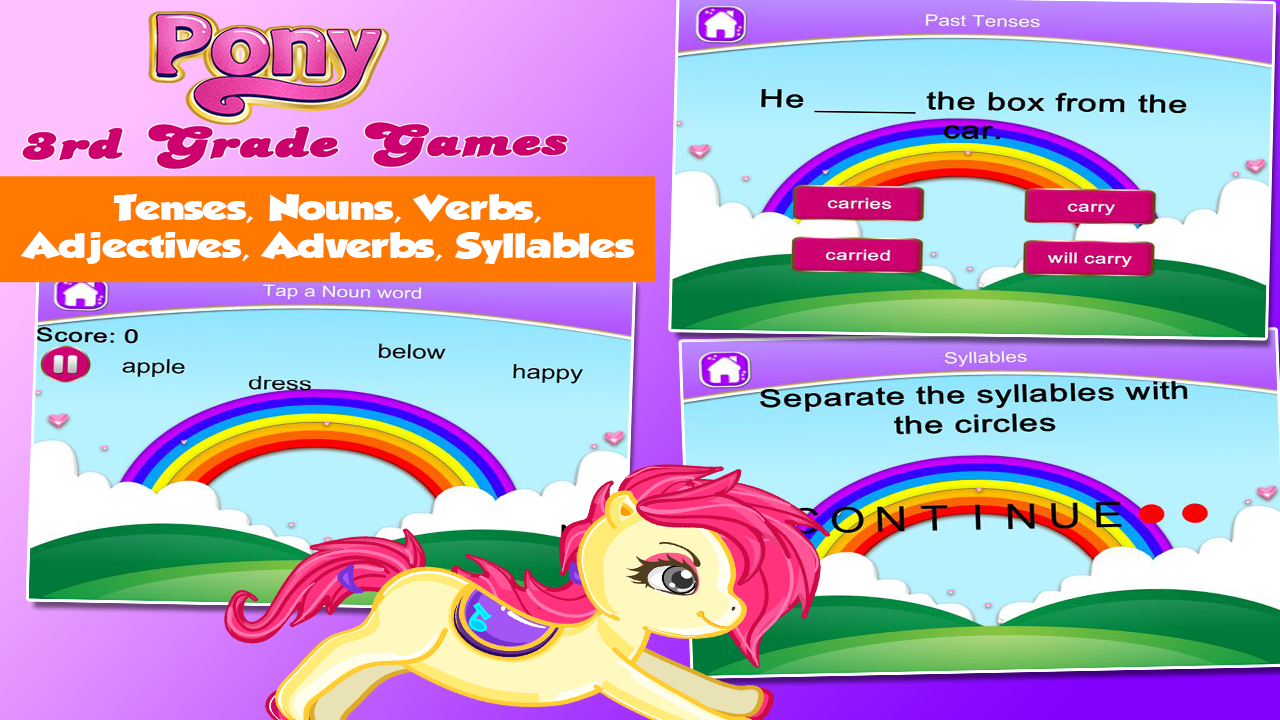 Pony Grade 3 скачать бесплатно Детские на Android из каталога RuStore от  Family Play ltd