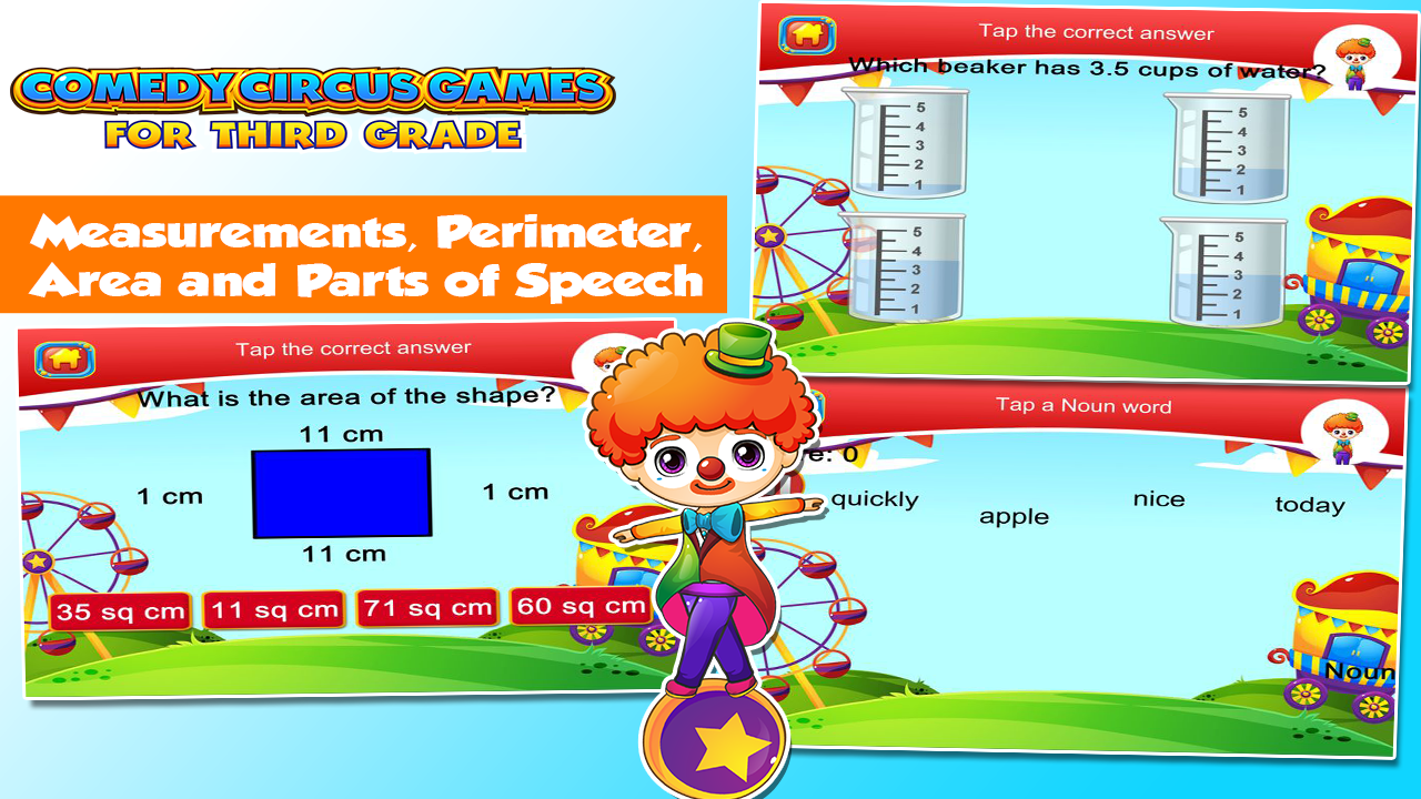 Circus Grade 3 скачать бесплатно Детские на Android из каталога RuStore от  Family Play ltd