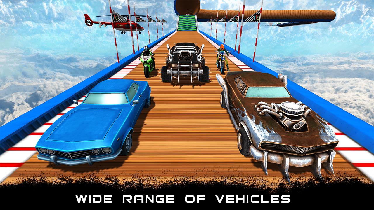 Mega Ramp Challenge - Cars And Bike Edition скачать бесплатно Гоночные на  Android из каталога RuStore от Tap Tricky Games