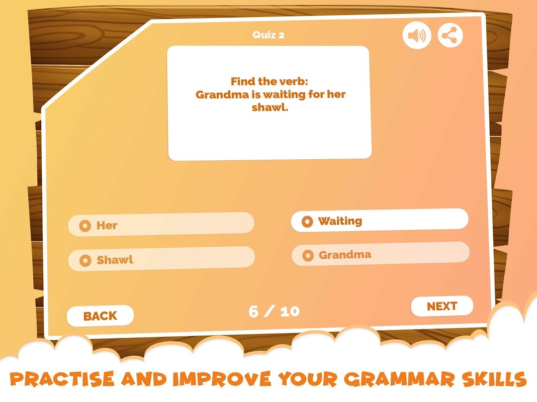 Verb скачать бесплатно Викторины на Android из каталога RuStore от The  Learning Apps - Educational Apps for kids