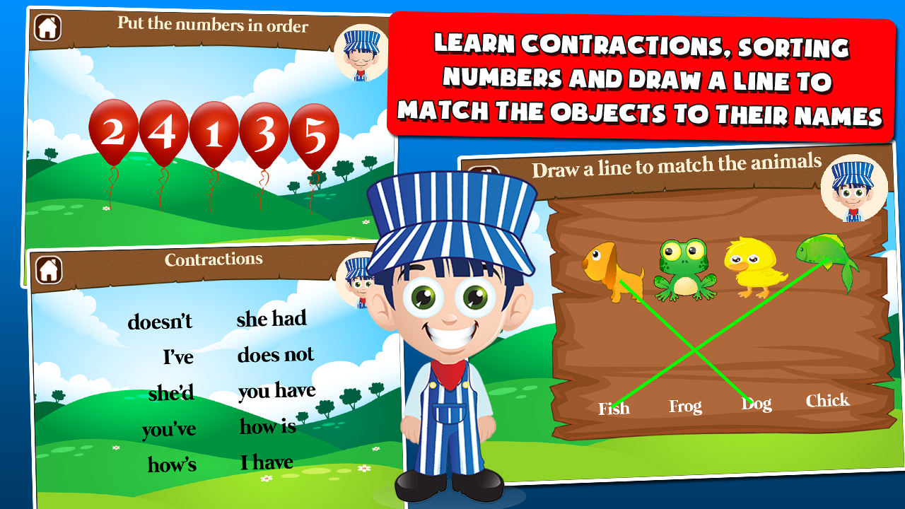 Kids Train Games for 1st Grade скачать бесплатно Детские на Android из  каталога RuStore от Sam Witteveen