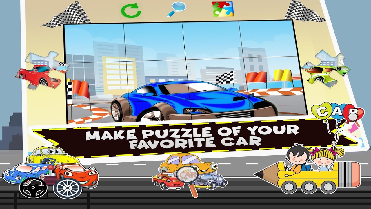 Car Word Search For Kids Games - ABC Cars Coloring скачать бесплатно  Детские на Android из каталога RuStore от The Learning Apps - Educational  Apps for kids